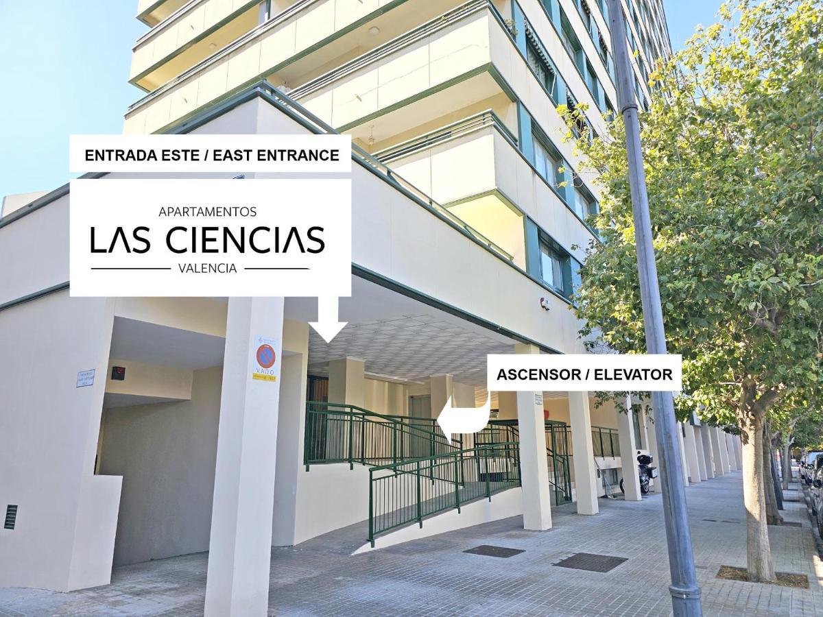 Apartamentos Las Ciencias S Valensiya Dış mekan fotoğraf